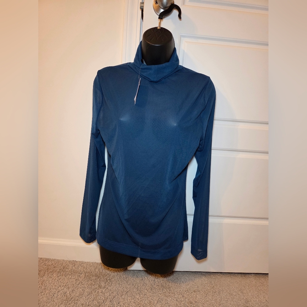 White House Black Market Blue Women's Top